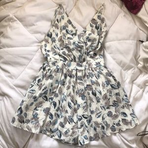 Adorable floral linen romper from Pitaya
